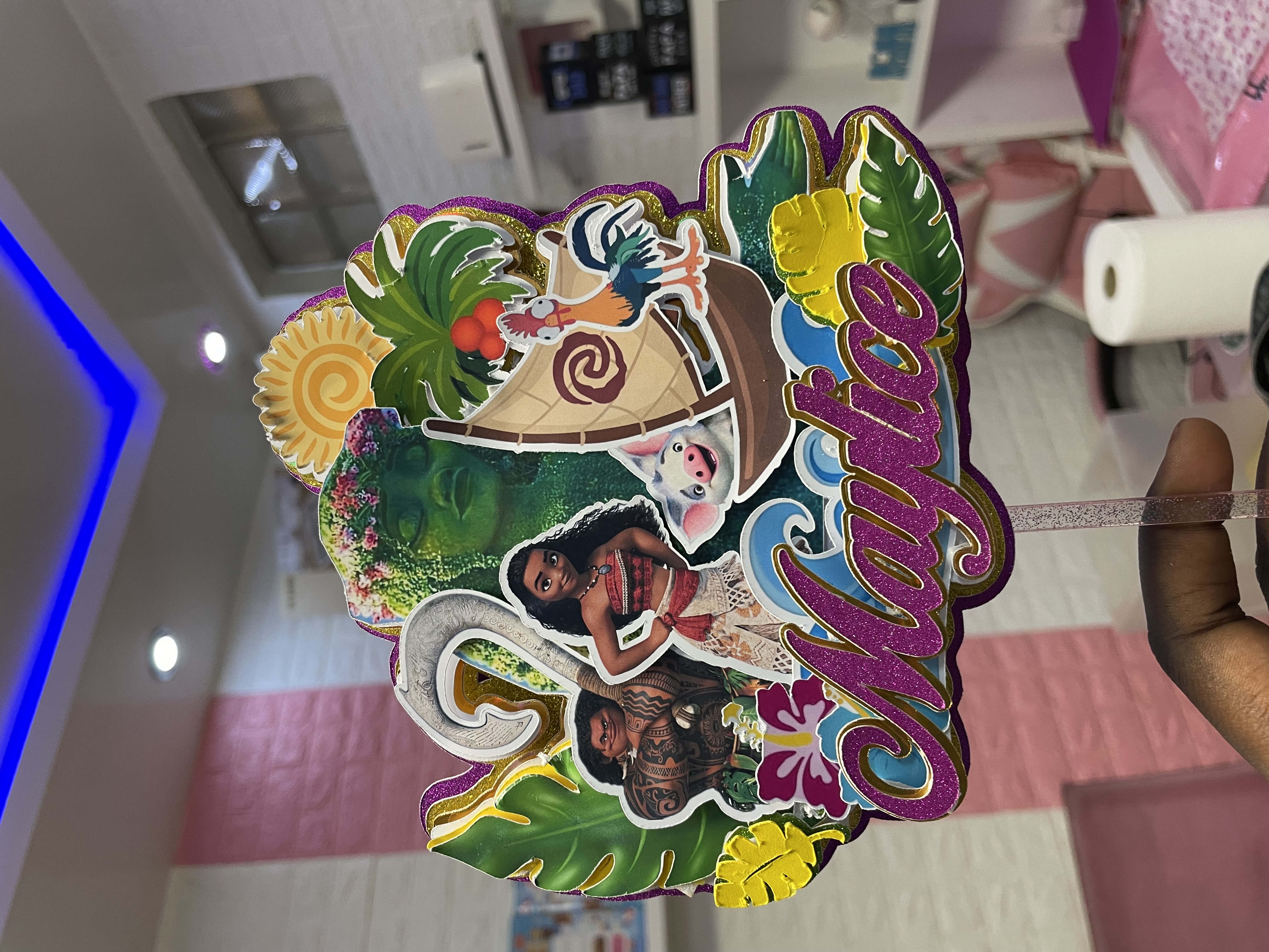 cake topper Moana